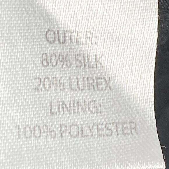 SALONI Silk Fil Coupe Marissa Mini Dress in Black Rainbow. * Read - Picture 14 of 15